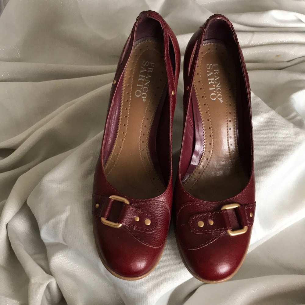 Red Franco Sarto Heels